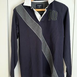 Hackett of London rugby shirt boys 15-16 years all cotton